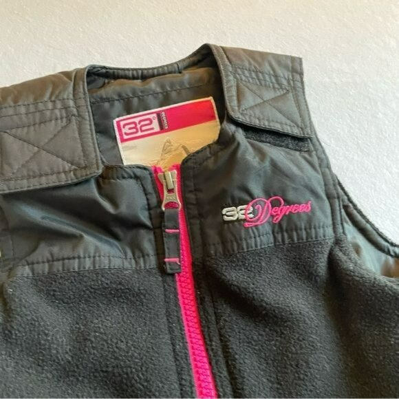 32 Degrees Girls Weatherproof Snow Bib Size 5 Ski Pants Winter Outdoors - Picture 5 of 6